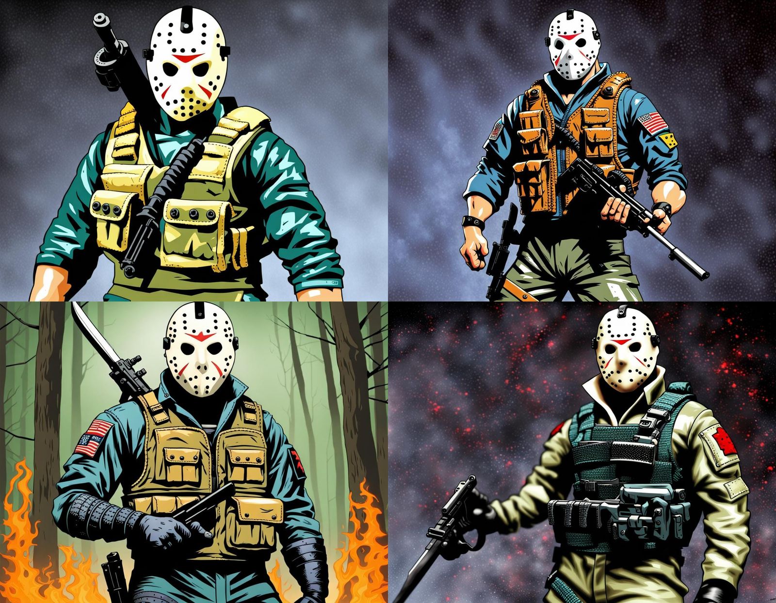 Jason Voorhees as a G.I. Joe Character