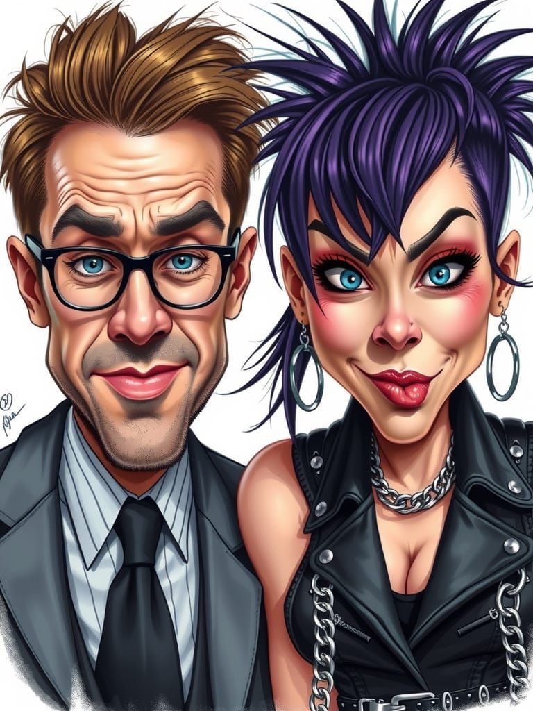 Caricature Couple