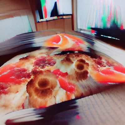 AI Generated Image of a Pizza