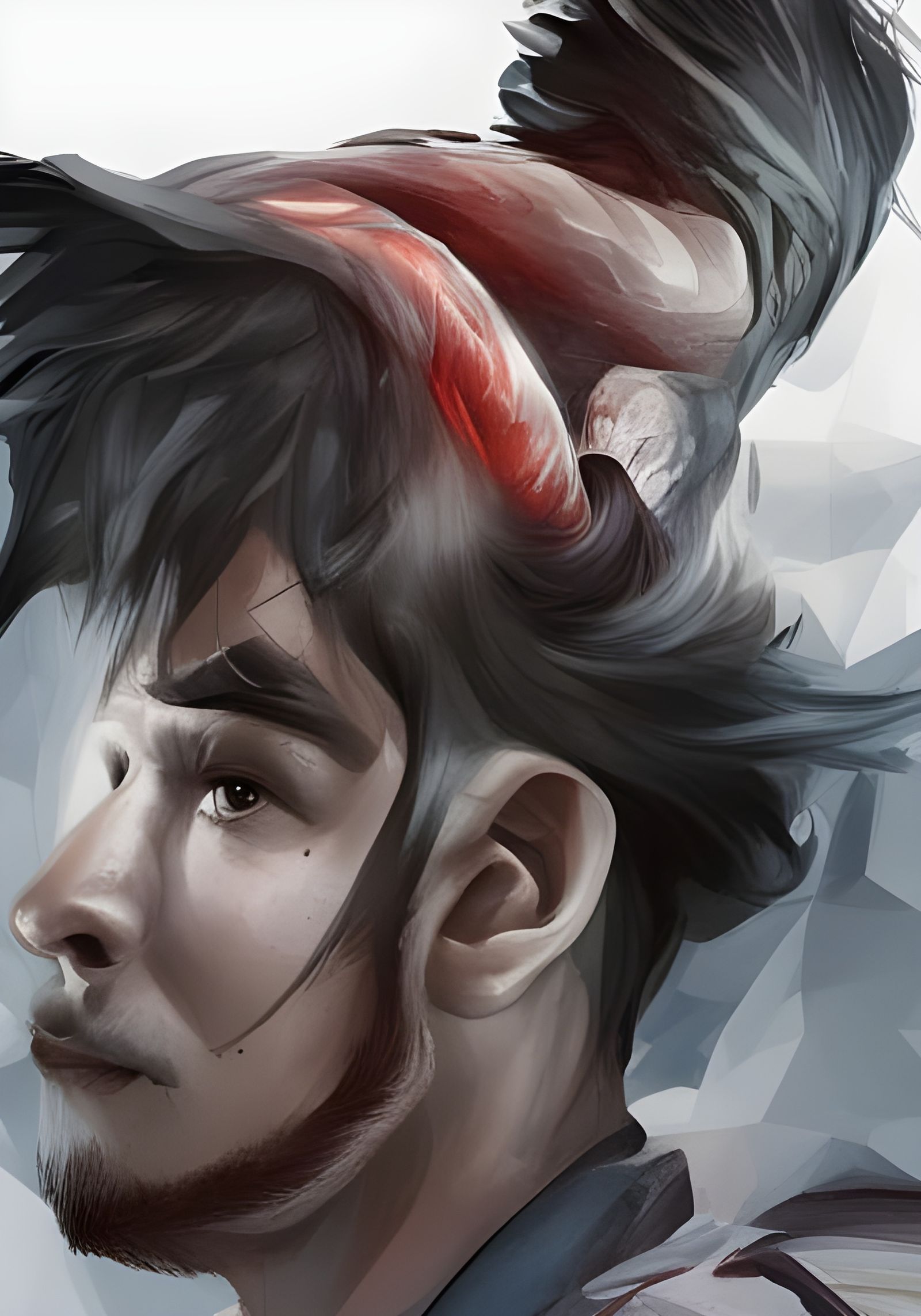 Blood-Brain Barrier Slope: AI Generated Image