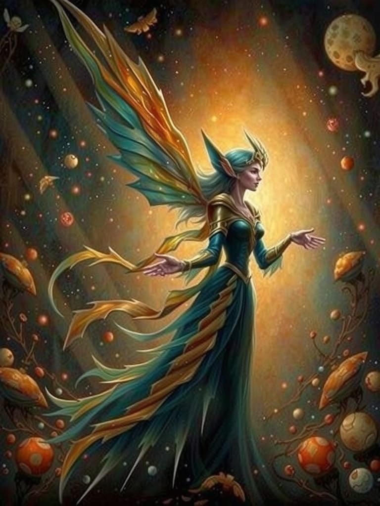 Unbreakable Spirit in a Cyberpunk Aesthetic