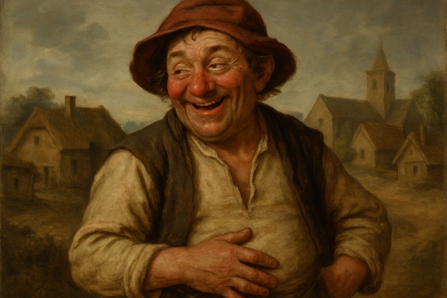 Village Buffoon: A Comical Character
