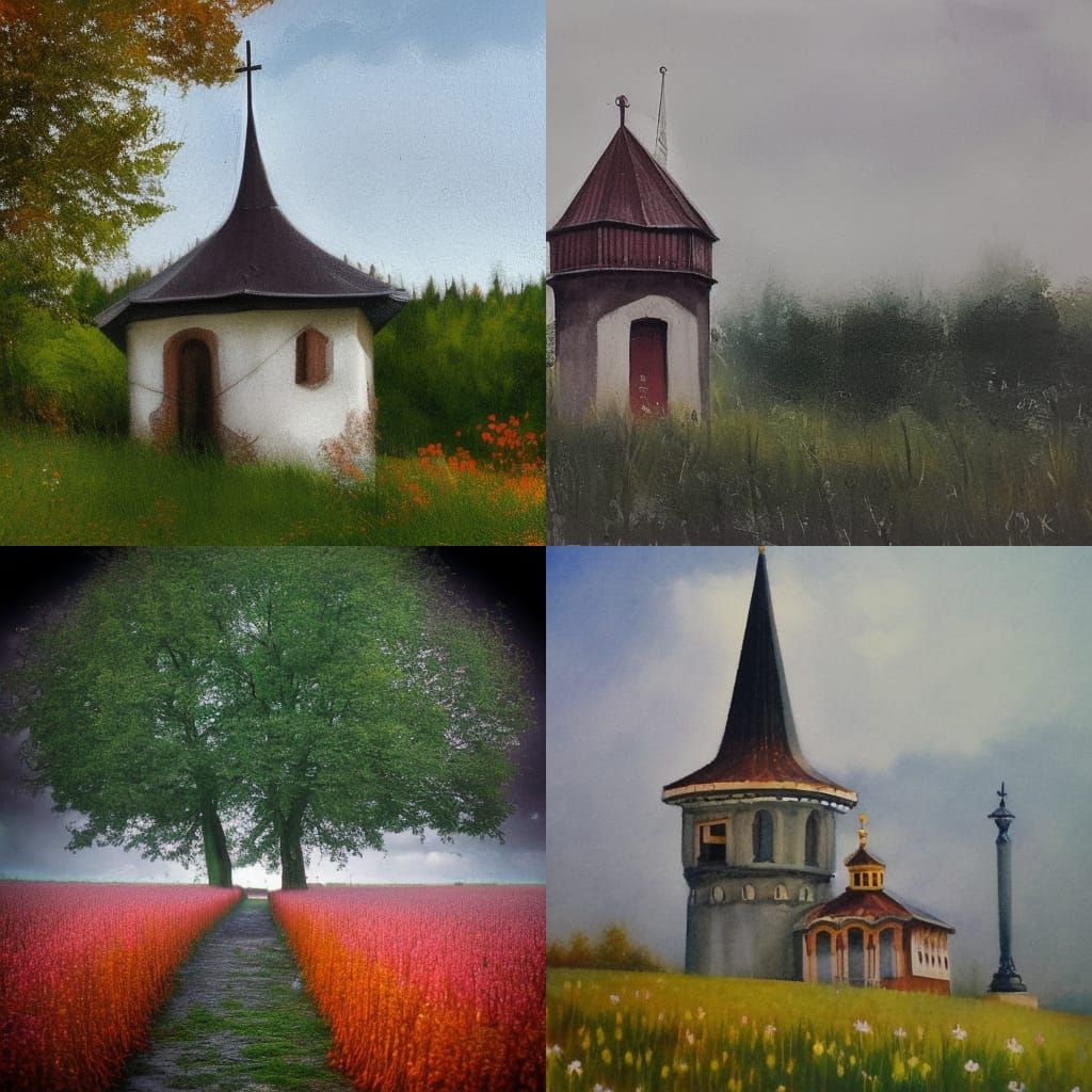 Stylized Illustration in the Style of Korol