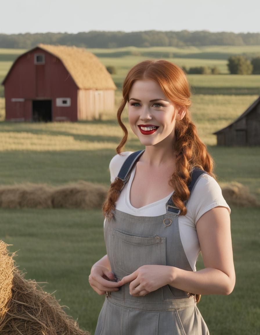 Red Haired farmer's daughter