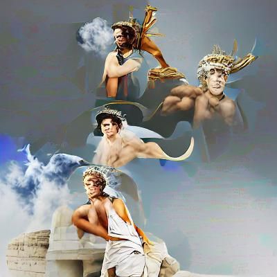 AI Image of Greek Gods in Modern Style