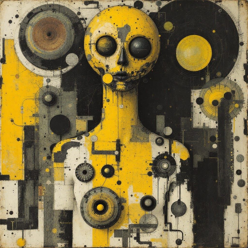 Surreal Futurist Dreamscapes in Abstract Form