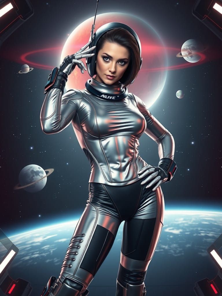Space woman