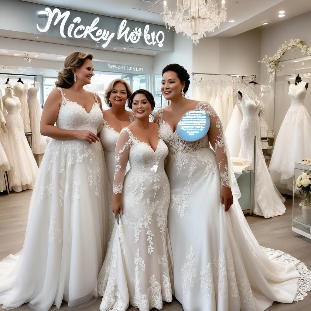 Our Gown Models at  MickeyWolf Bridals