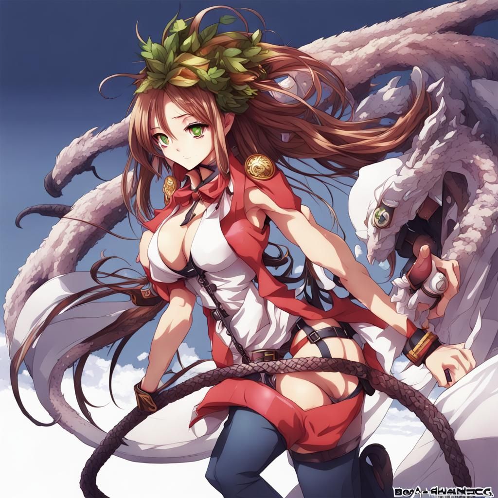 Anime-Style Boa Hancock Illustration