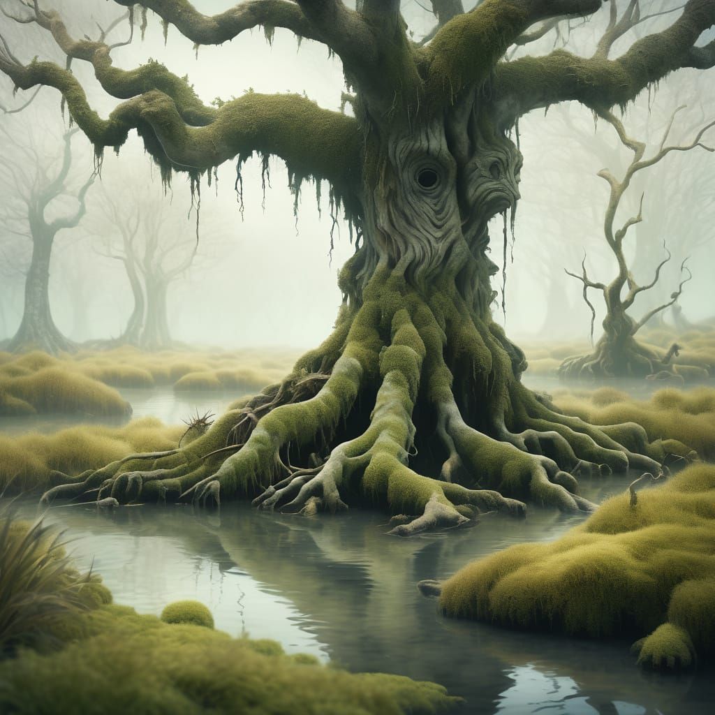 treefolk: The Willow – kind, slow to speak, attuned to marsh...