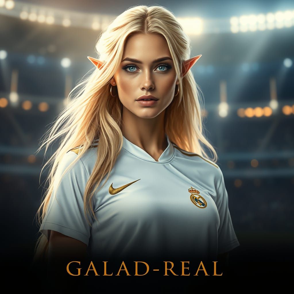 Galadriel: Elven Queen in Real Madrid Kit