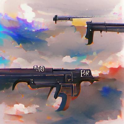 Realistic MP-40 Submachine Gun Rendering