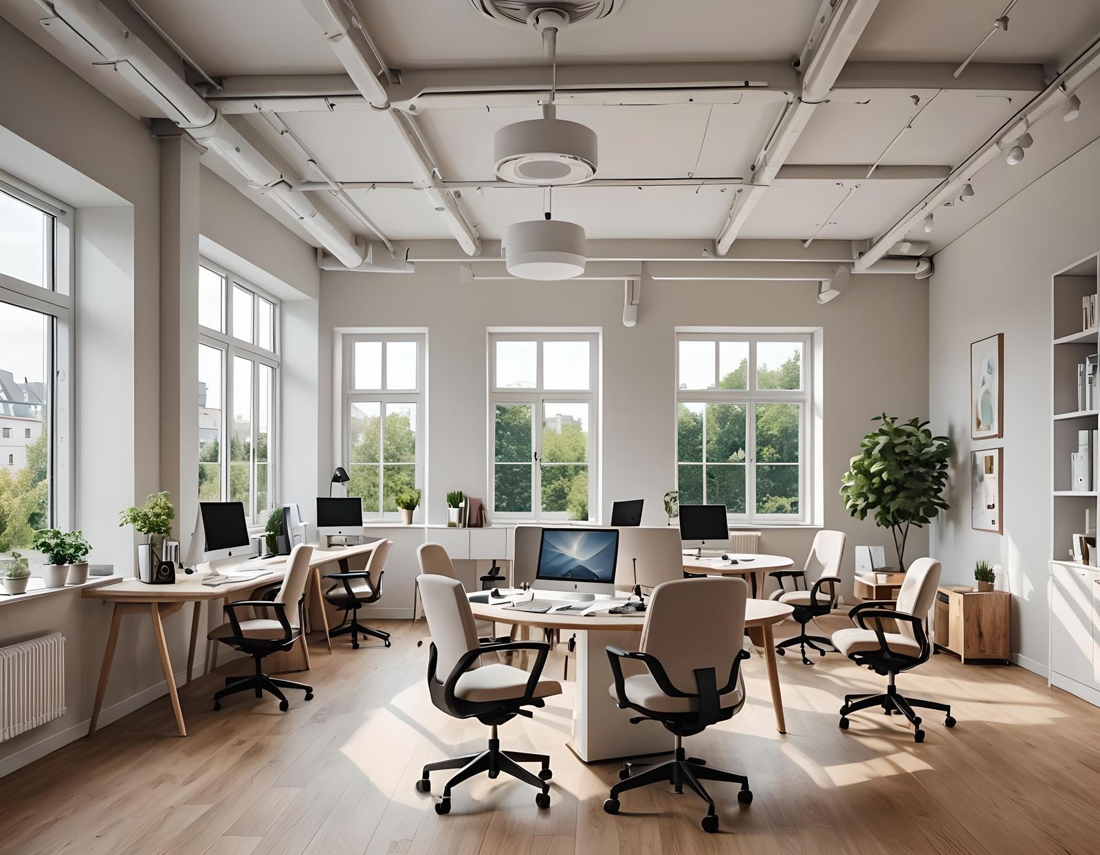 Modern Open Space Office Interior Design