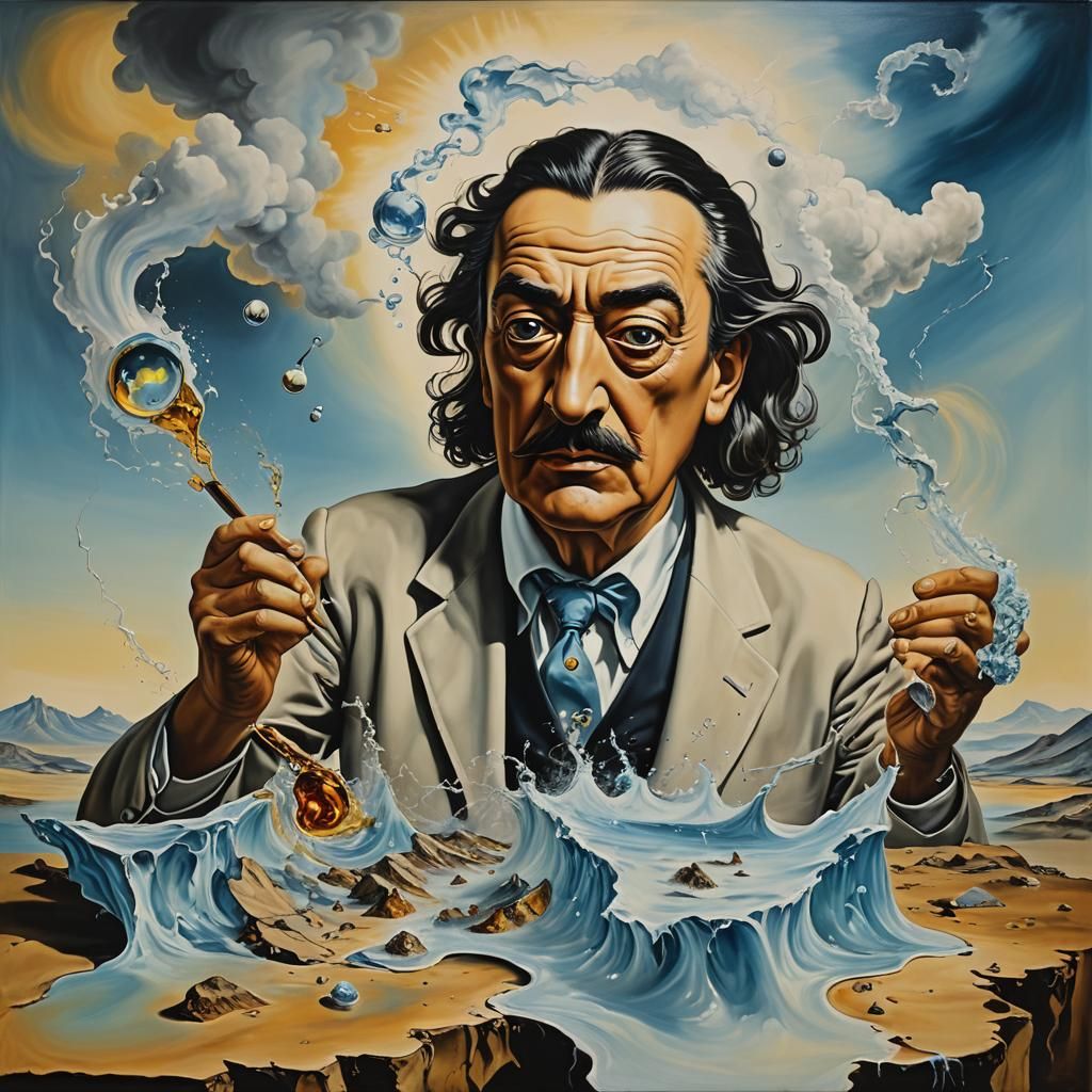 Surreal Elements: A Salvador Dali-esque Vision