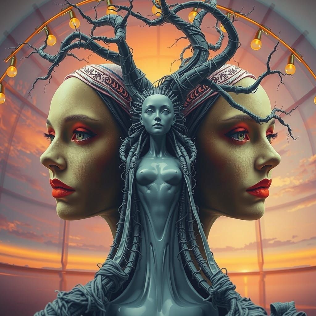 Surrealistic Unveiling of Inner Reality