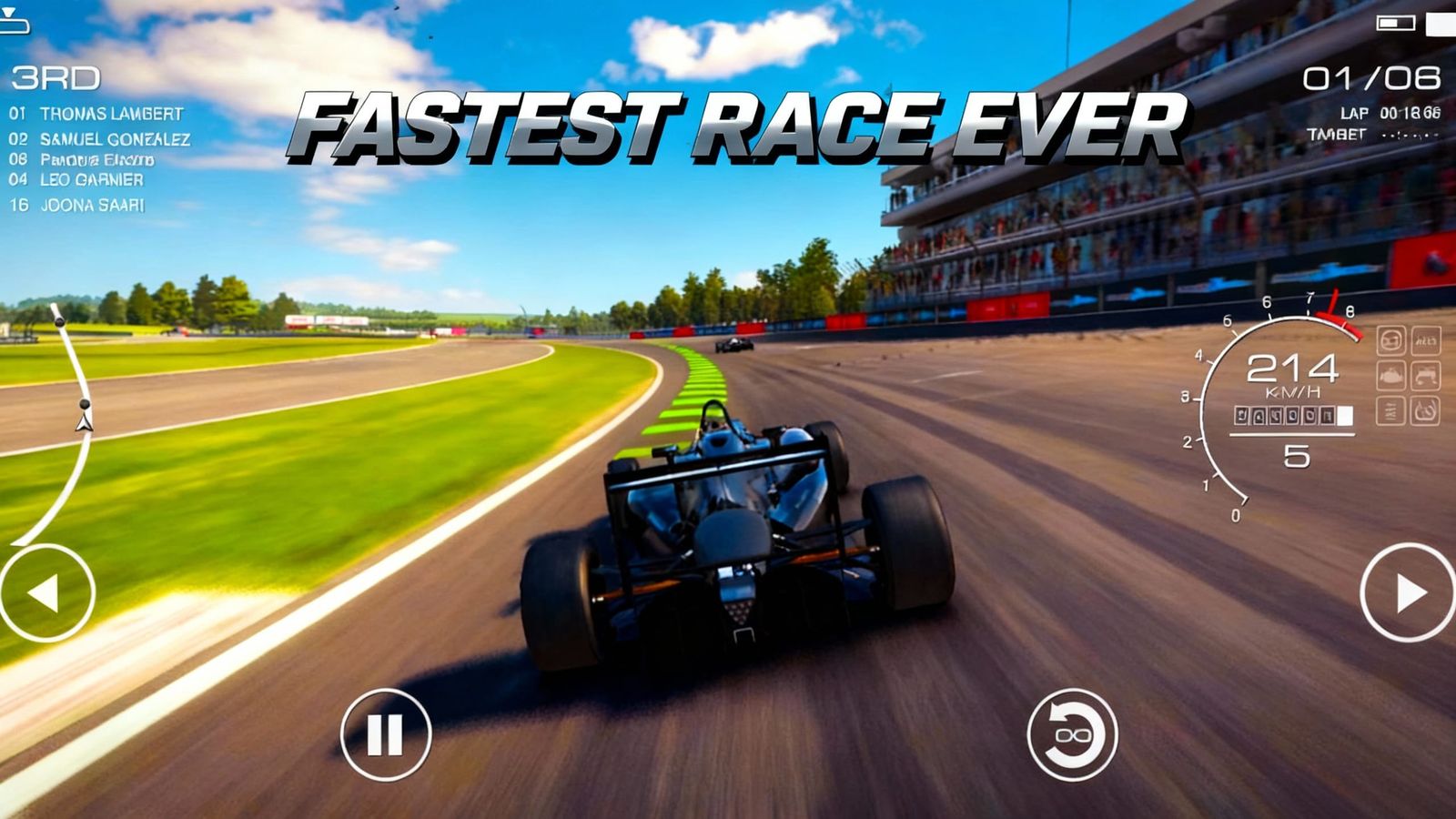 Fastest Race Ever YouTube Thumbnail