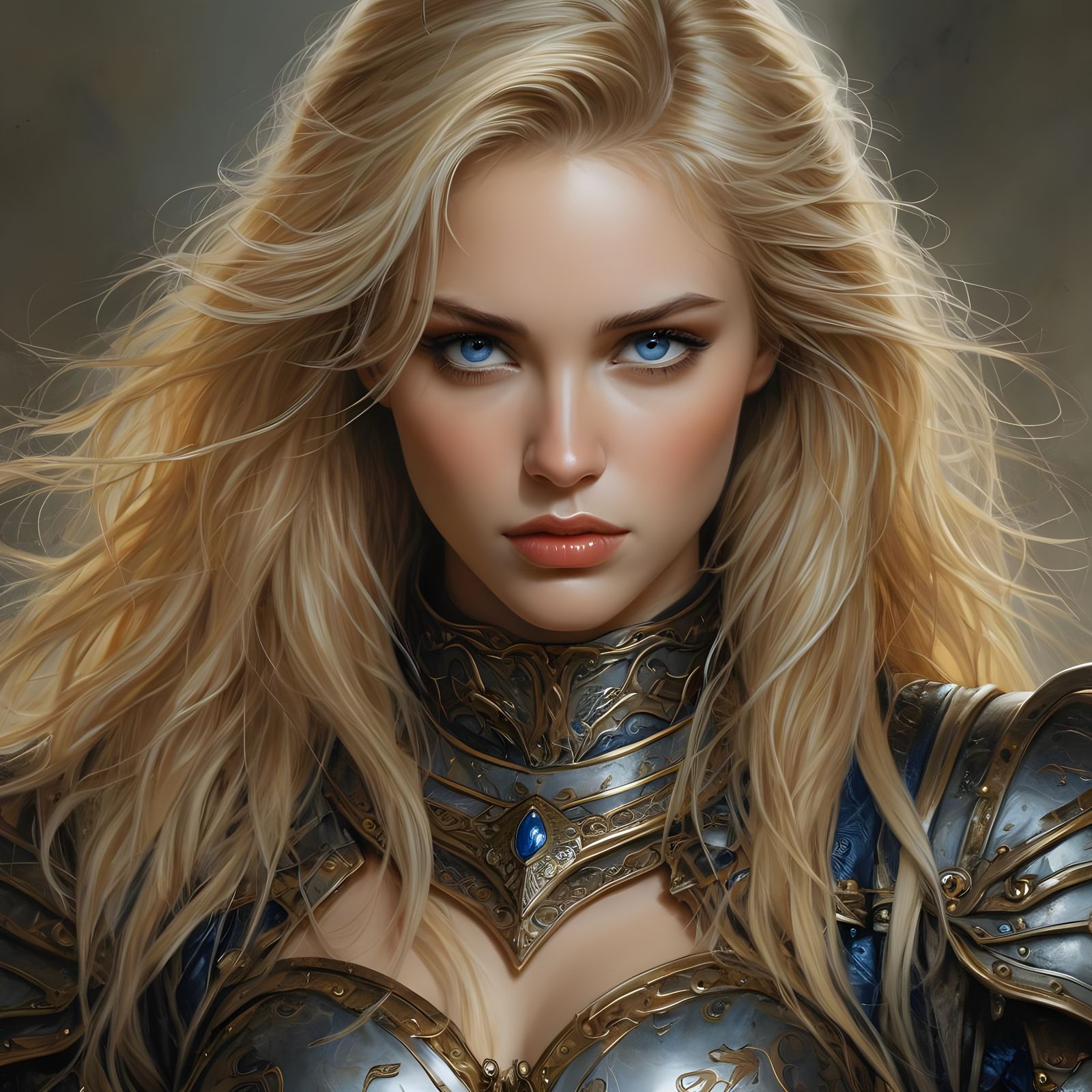 Regal Nordic Valkyrie in Luis Royo Style