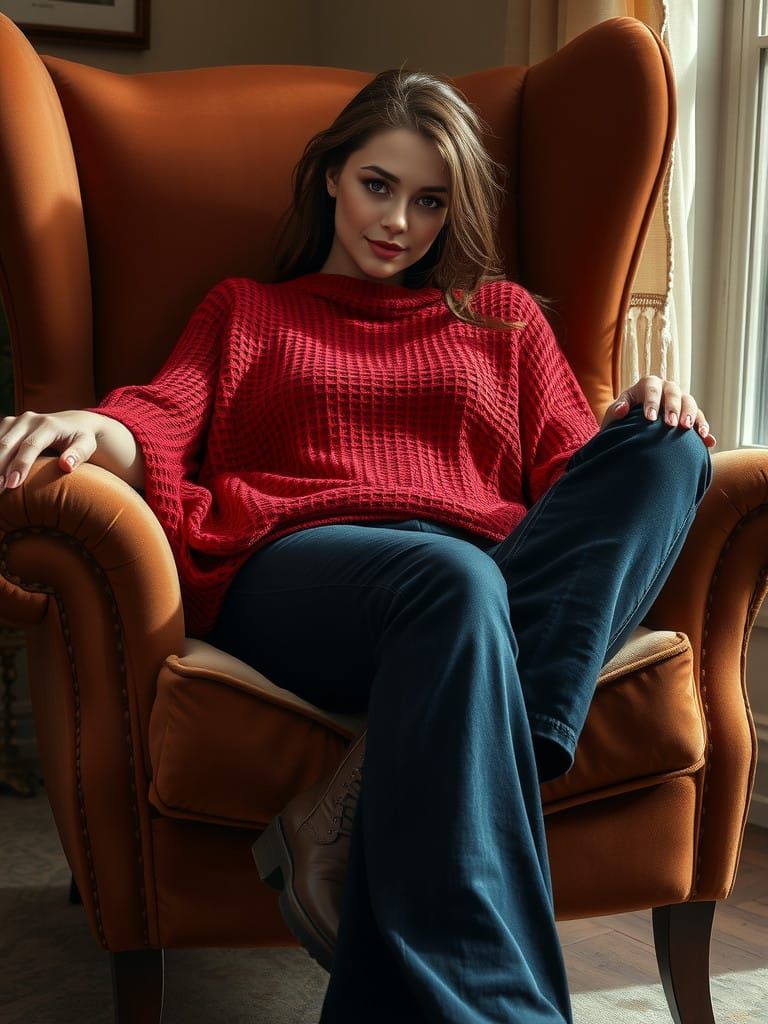 Seductive Velvet Dream in Photorealistic Style