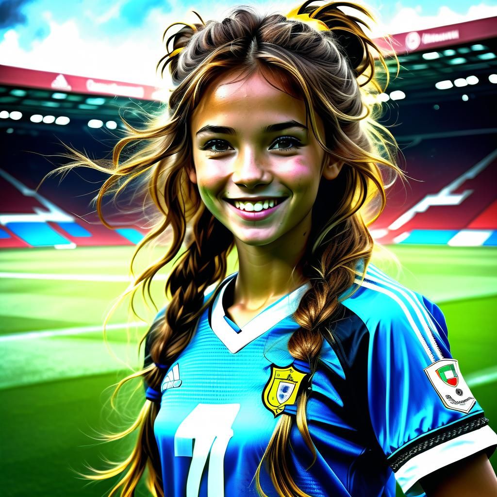 Belle soccer player