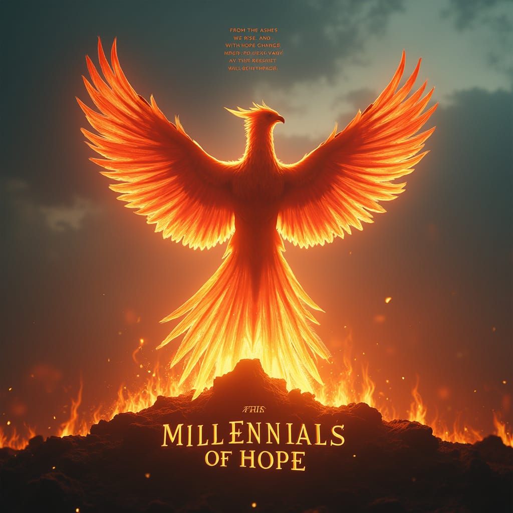 Majestic Phoenix Rises from the Ashes in a Cinematic Masterp...