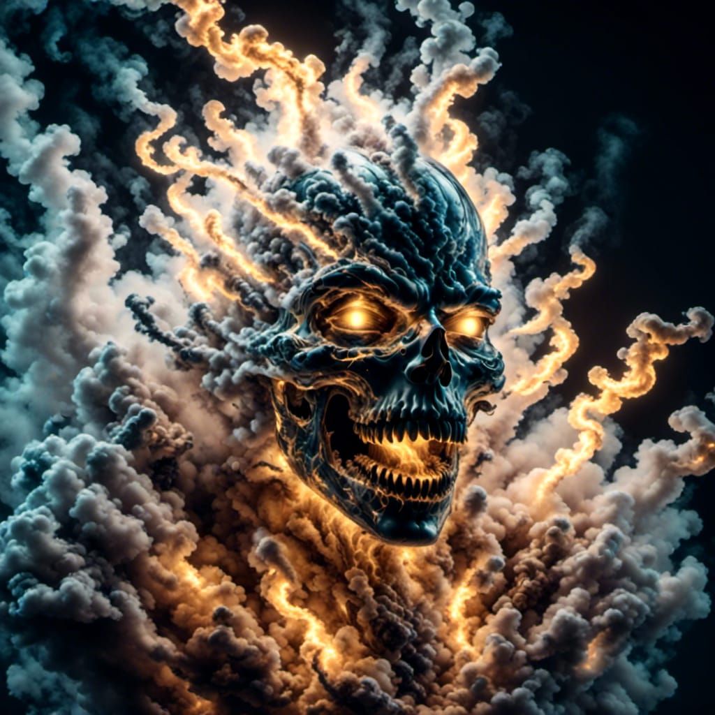 Translucent Lighting Phantom in Hyperrealistic Style