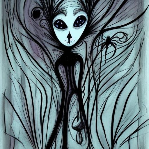 Realistic Dragonfly in Comic Book Art Style