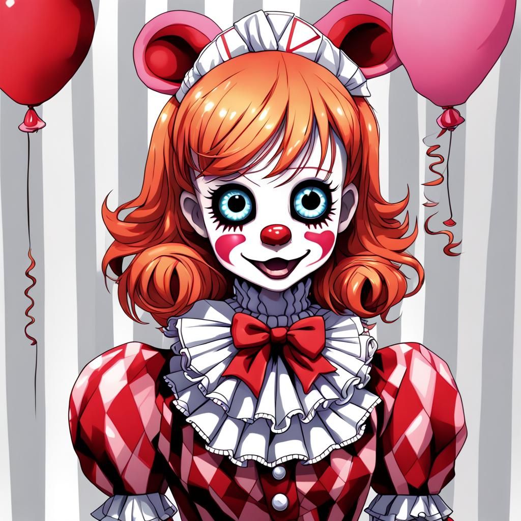 FNAF Circus Baby in Anime Style