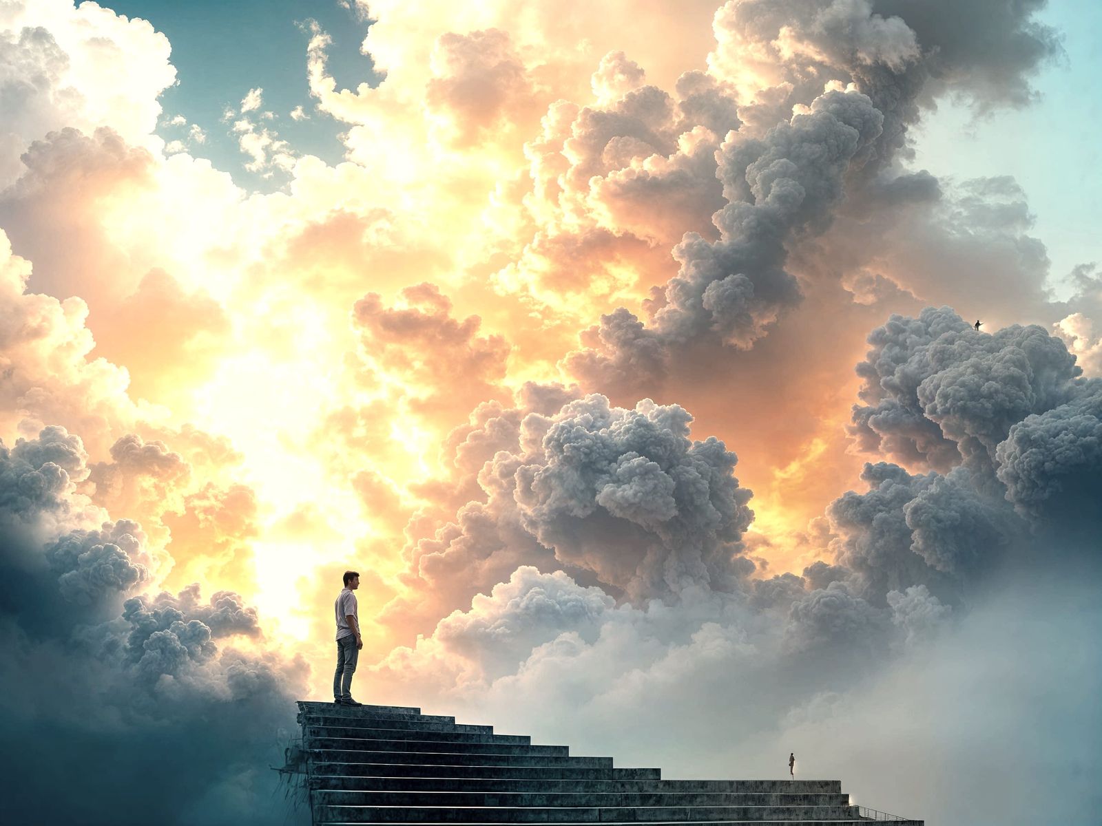 Cyberpunk Cityscape at Dusk