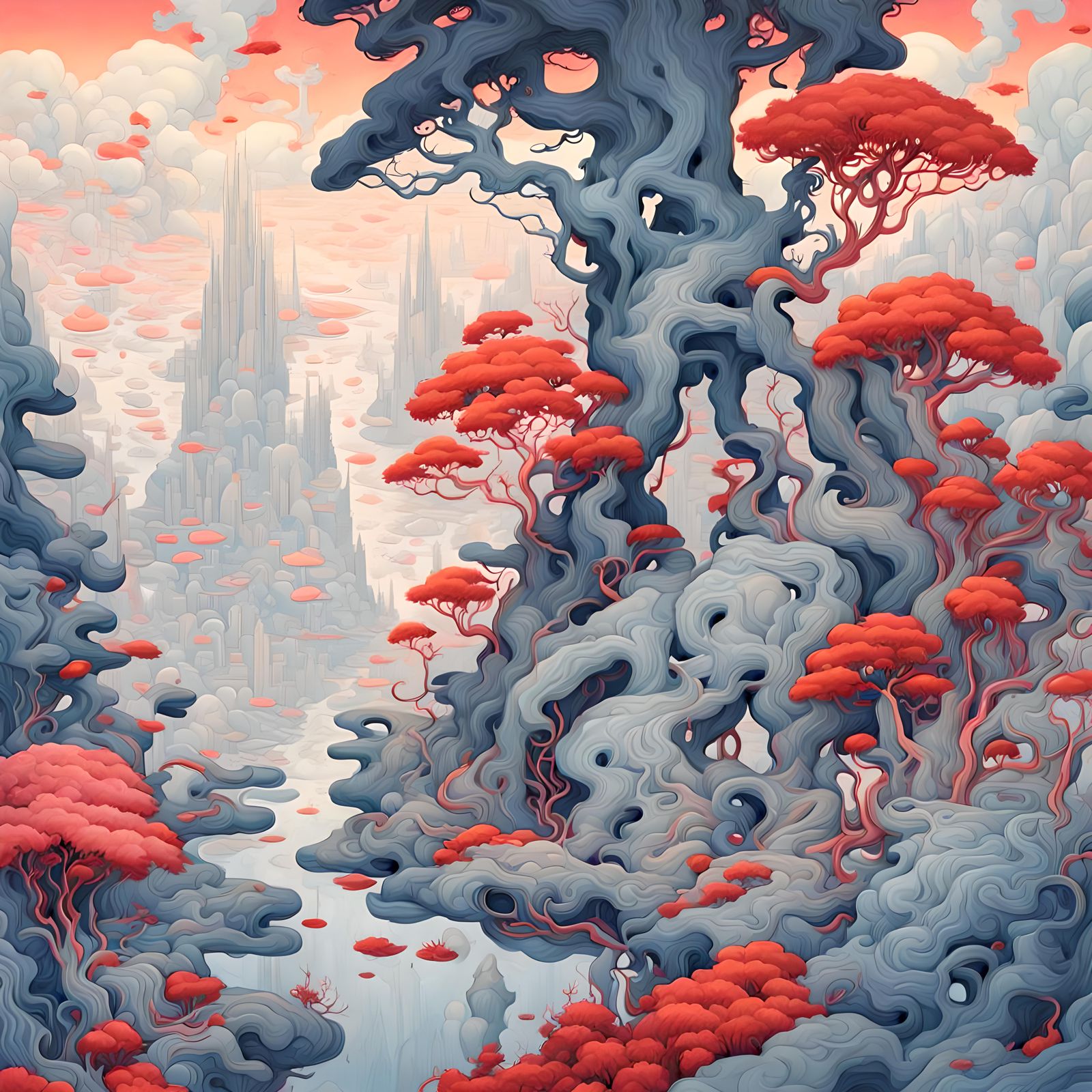 Landscape By james jean
