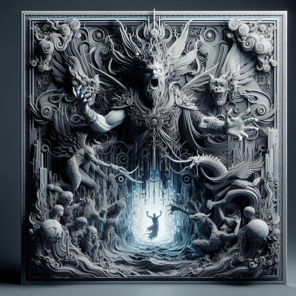 Hades Emerges: Epic 3D Render