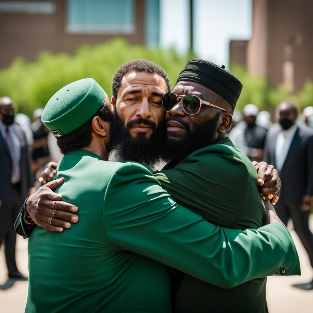 George Floyd and Shia Imam: A Heartfelt Embrace