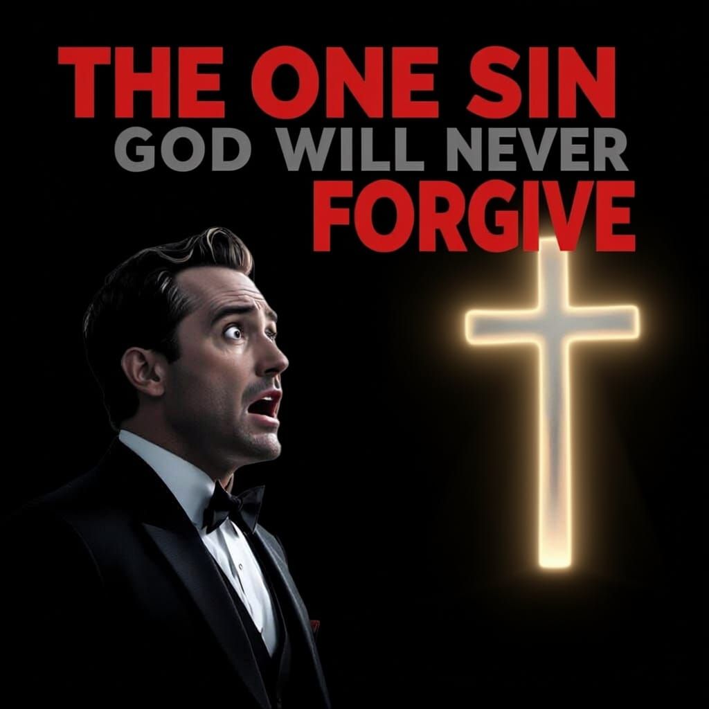 Dramatic YouTube Thumbnail: The Unforgivable Sin