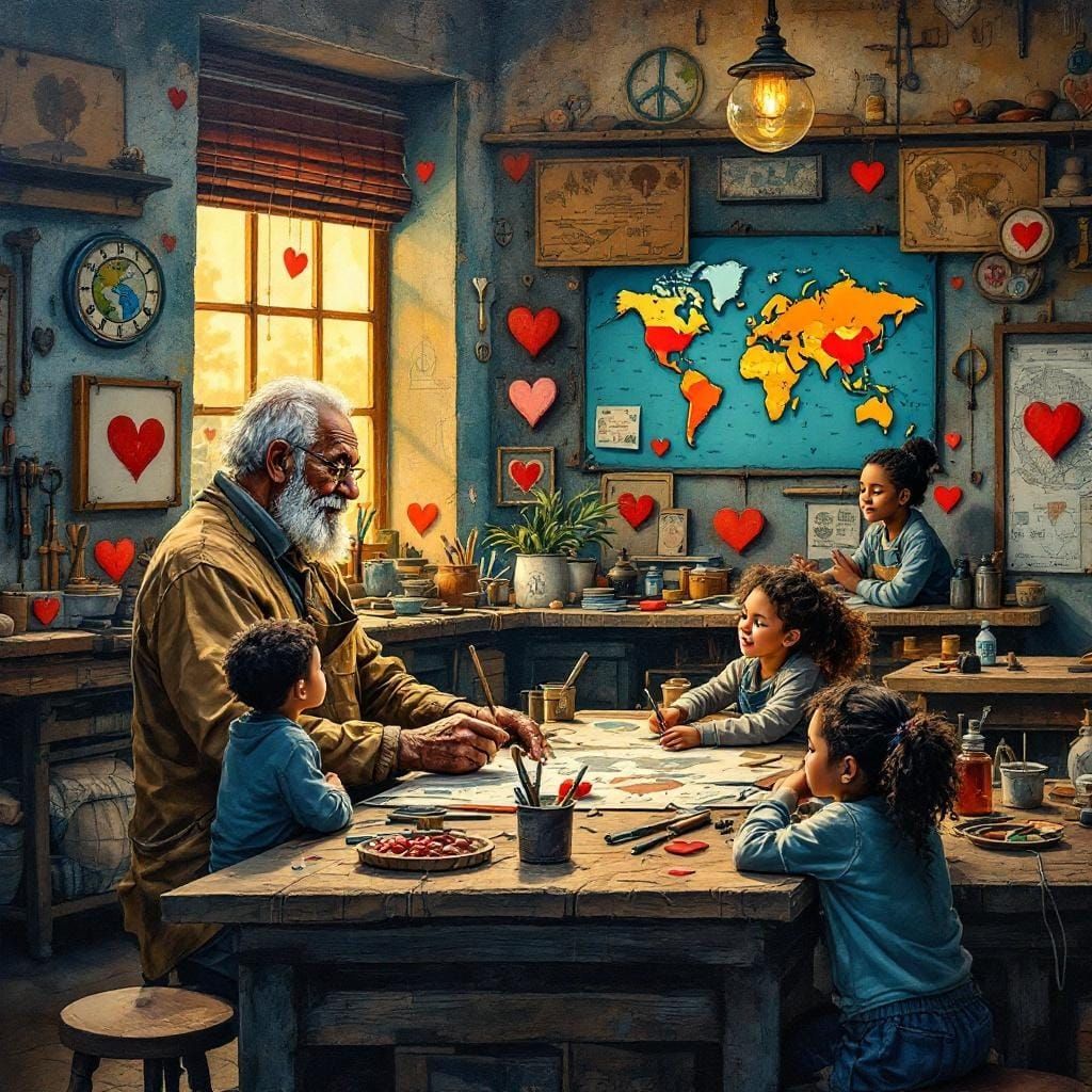 Heart Map Workshop: A Street Art Mural