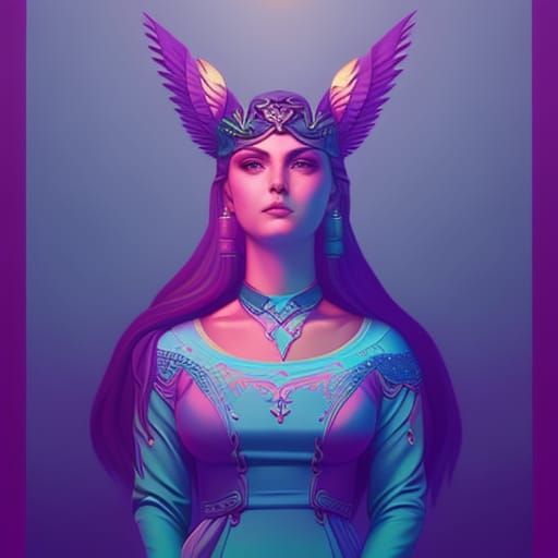 Hyperrealistic God in a Fantasy Art Style