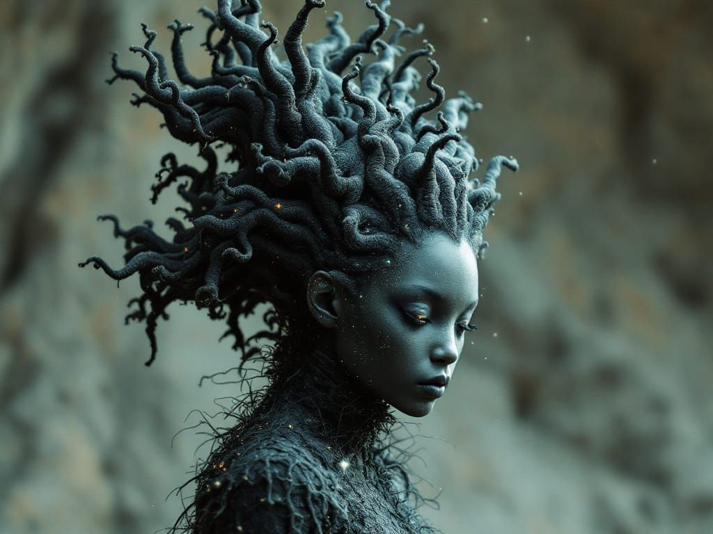 Tweed Tardigrade Up-Do Clothed in Fabric of the Universe