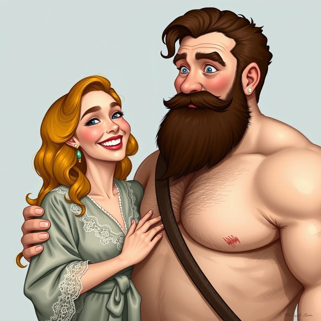 Lois Griffin in Realistic Valentine's Day Portrait