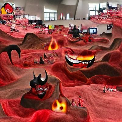 Infernal Hellscape of Devilish Nightmares
