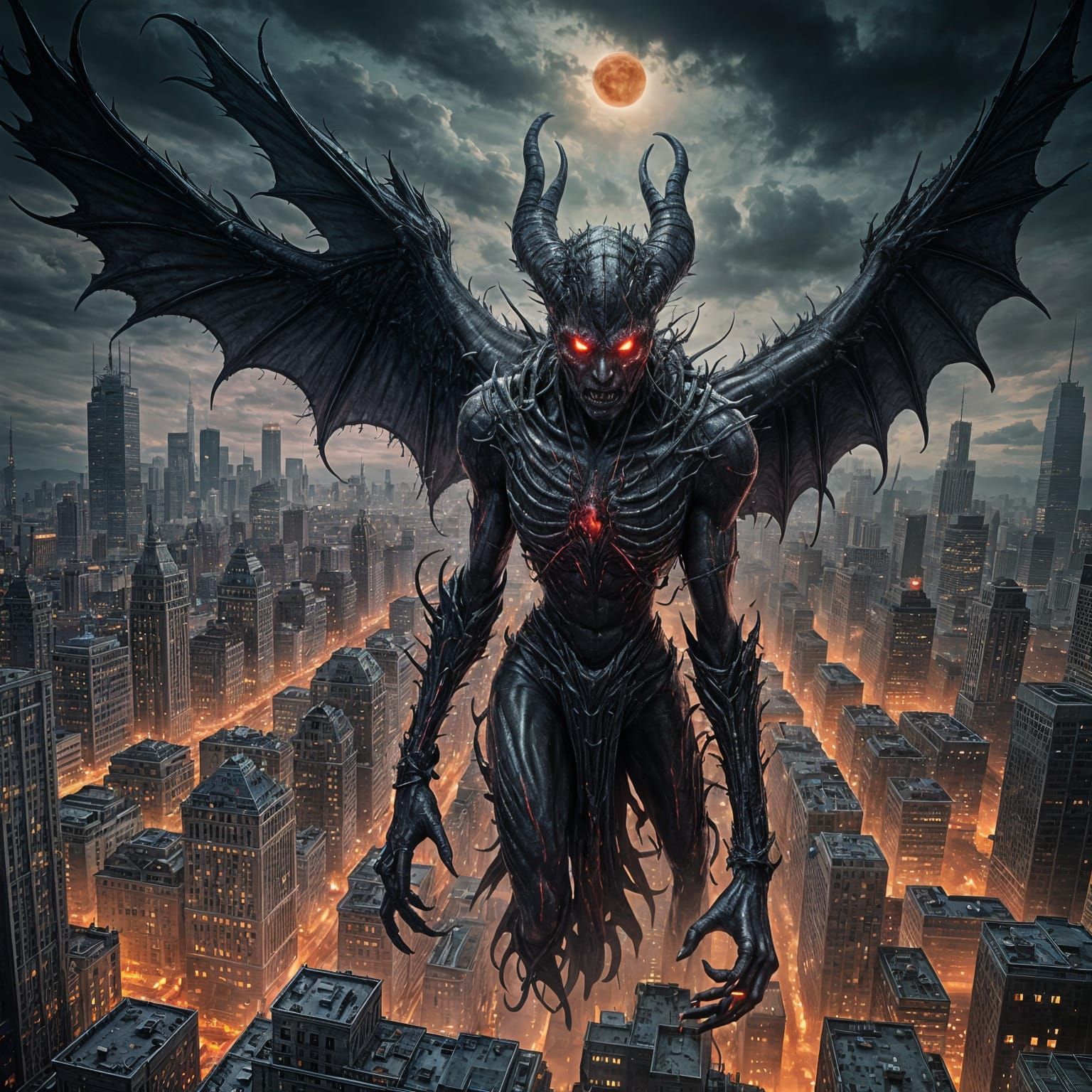 Demonic Entity Stalks City in Search of Victim