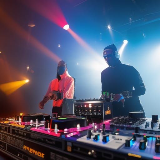 DJ in a Club: Nightlife Scene