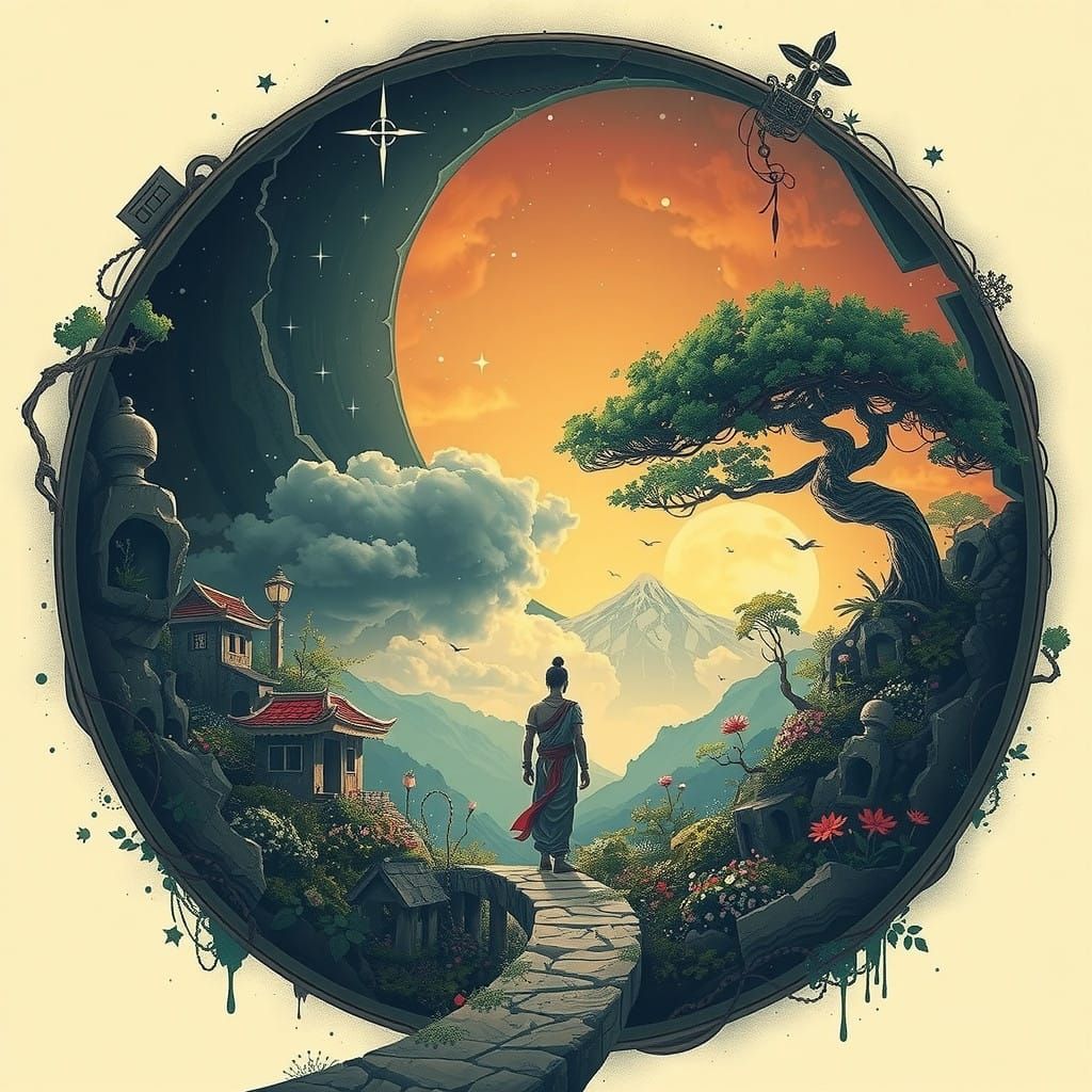 Wandering through dreams in ancient realms