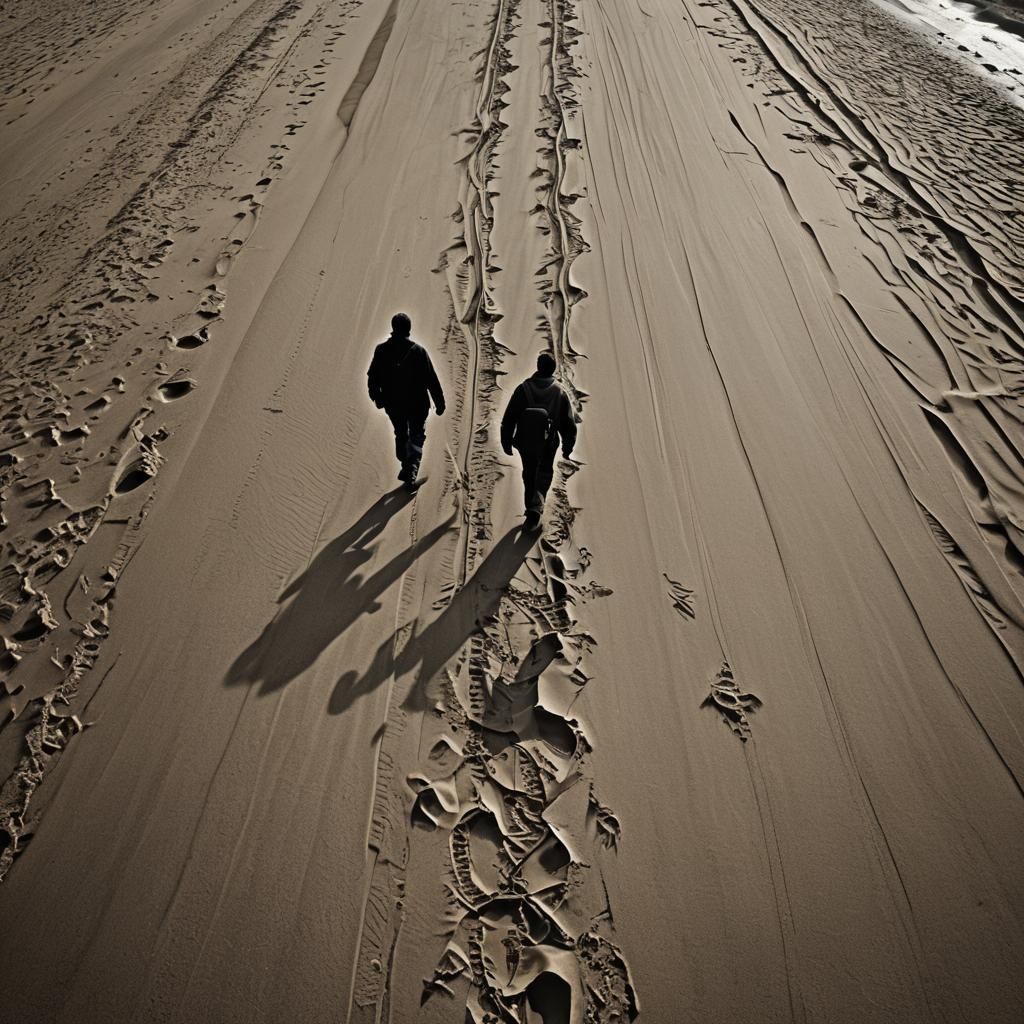 Surreal Atmospheric Road: A Cinematic Journey