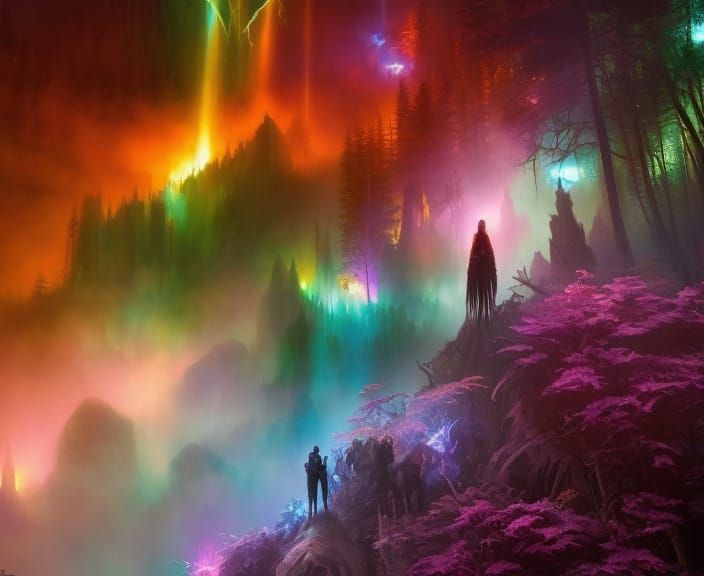 Enchanted Forest: Ghost, Wendigo, and Rainbow Magic