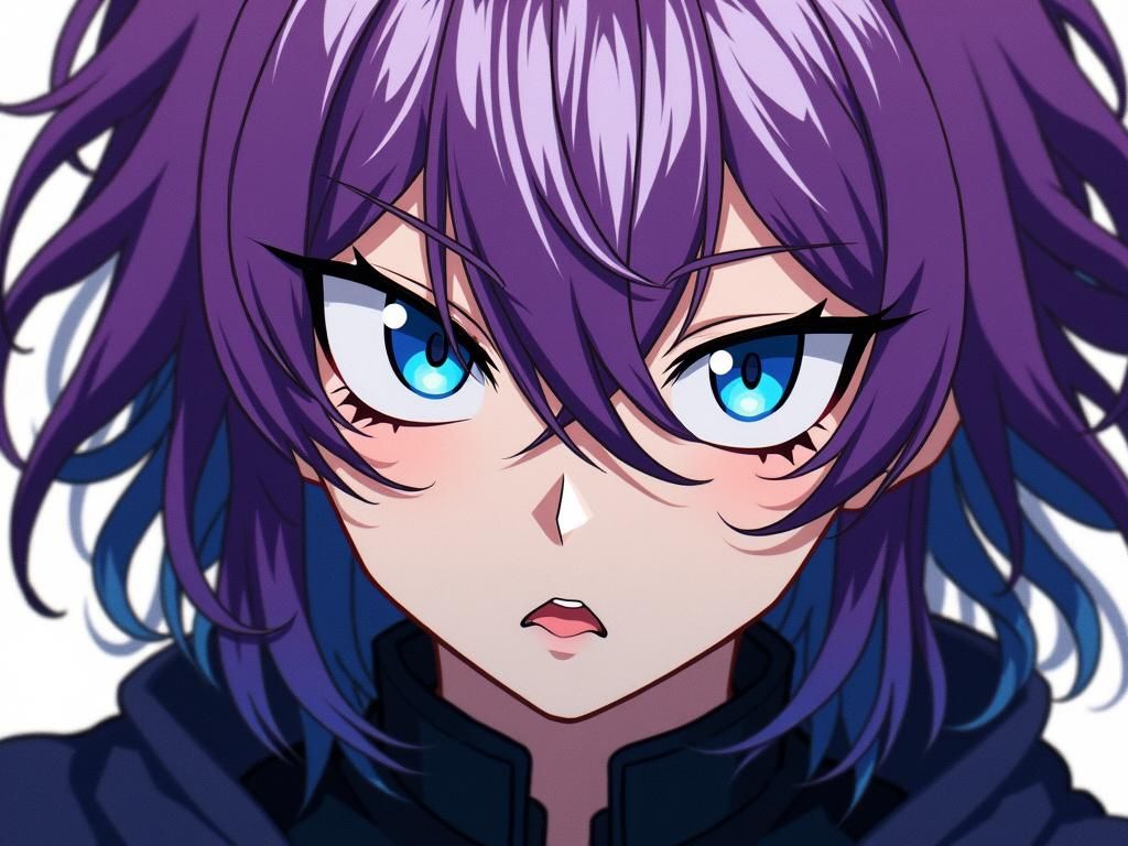 Gojo Satoru: Vibrant Anime Key Visual in Jujutsu Kaisen Styl...