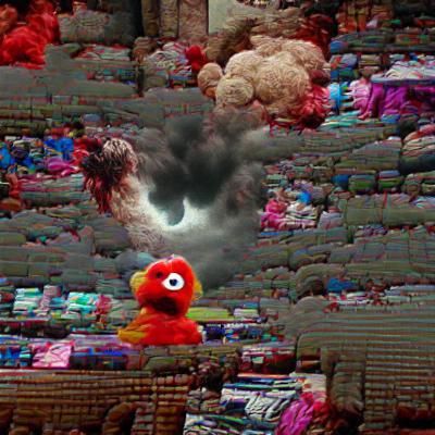 Elmo's Evil Twin Destroys Sesame Street in Apocalyptic Scene