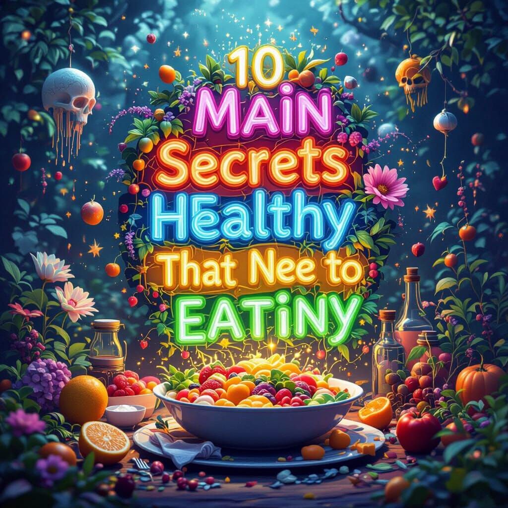 Fantasy Art Unveils Secrets of Healthy Eating