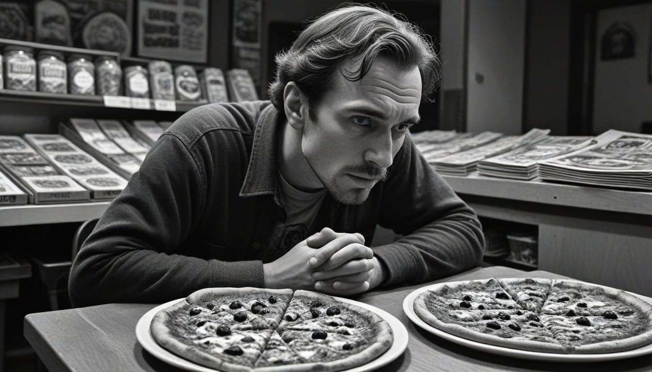 Desperate Man Prays for Pizza: Underground Comic Art