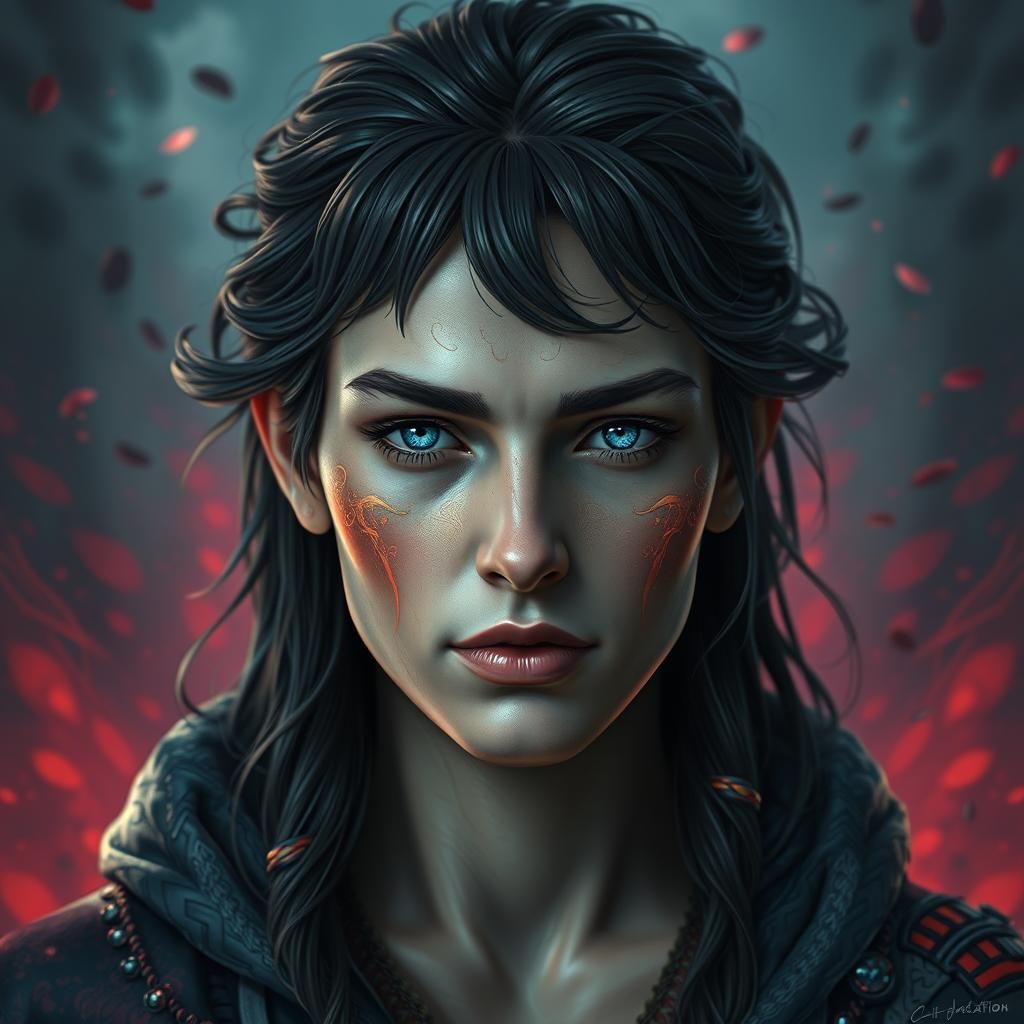 Detailed Fantasy Portrait in 8k Resolution