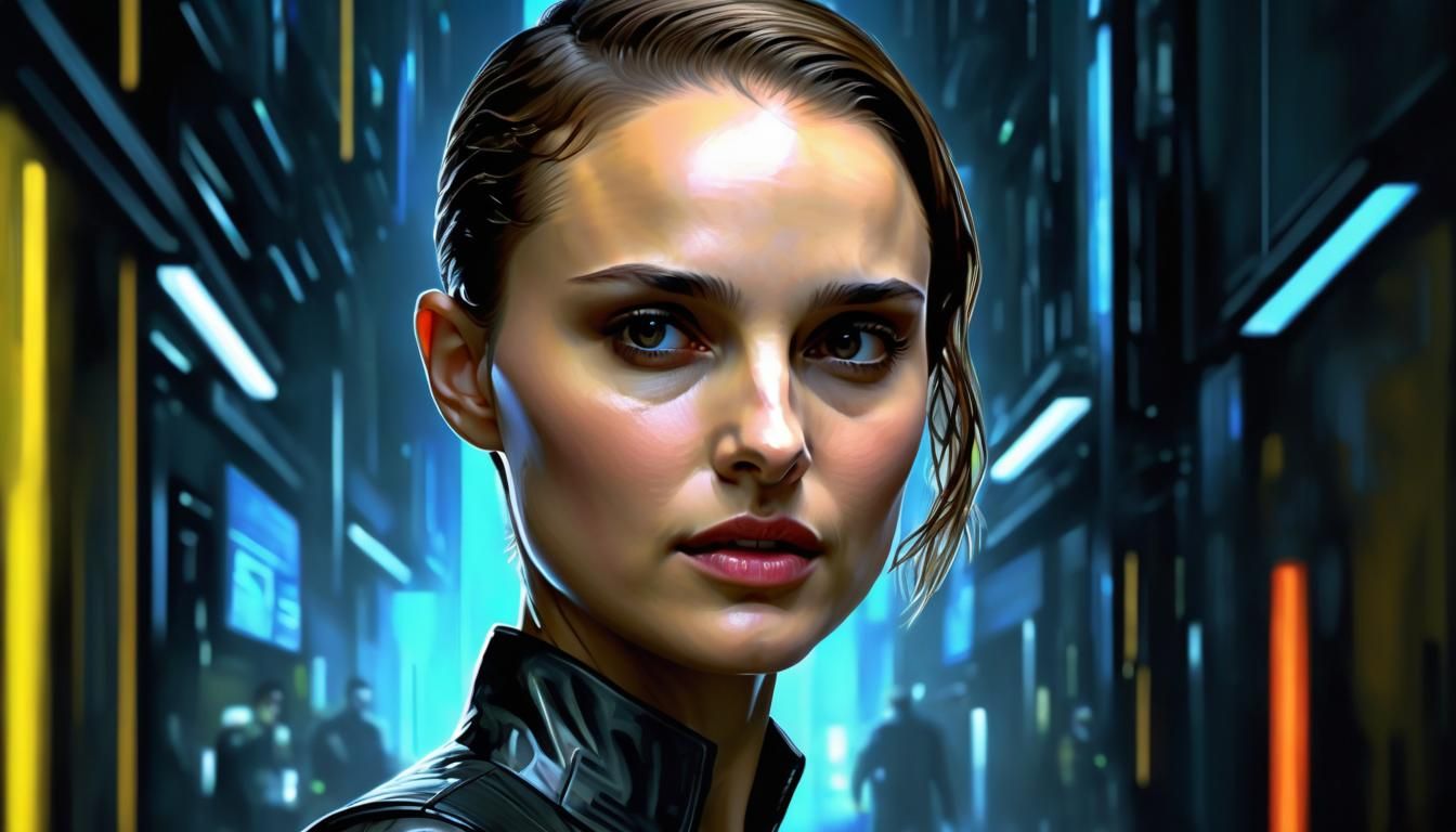 Natalie Portman in Deus Ex Style