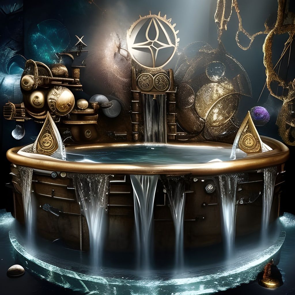 Steampunk Pool with Cosmic Cubes