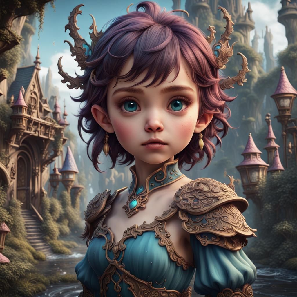 Fantastical Matte Painting in Deep Color